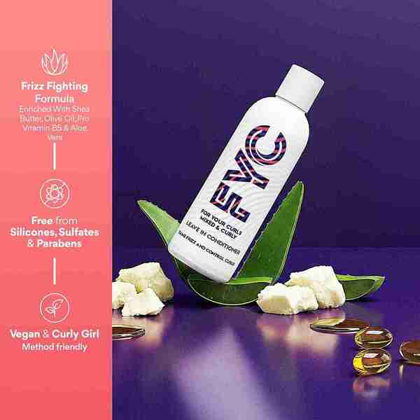 FYC leave-in conditioner duo with shea butter 2x250ml, imported from the UK