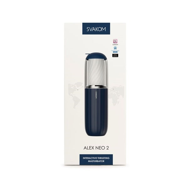 Svakom Alex Neo 2 interactive thrusting male masturbator (British brand)
