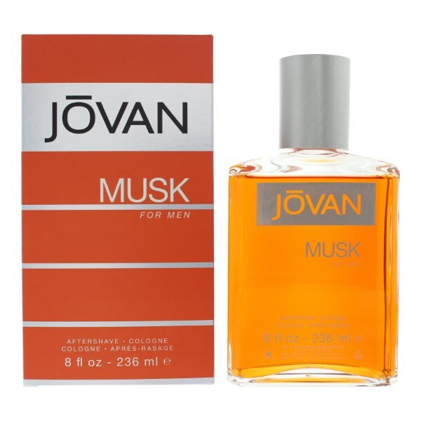 Jovan men's Musk aftershave cologne 236ml, UK version