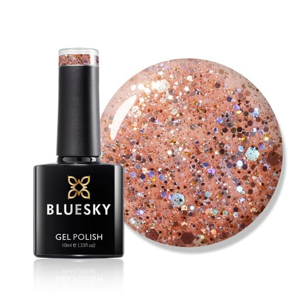 Bluesky gel polish Pinch Of Peach - British product