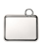 Christofle silver-plated serving tray, 20x16cm - British product