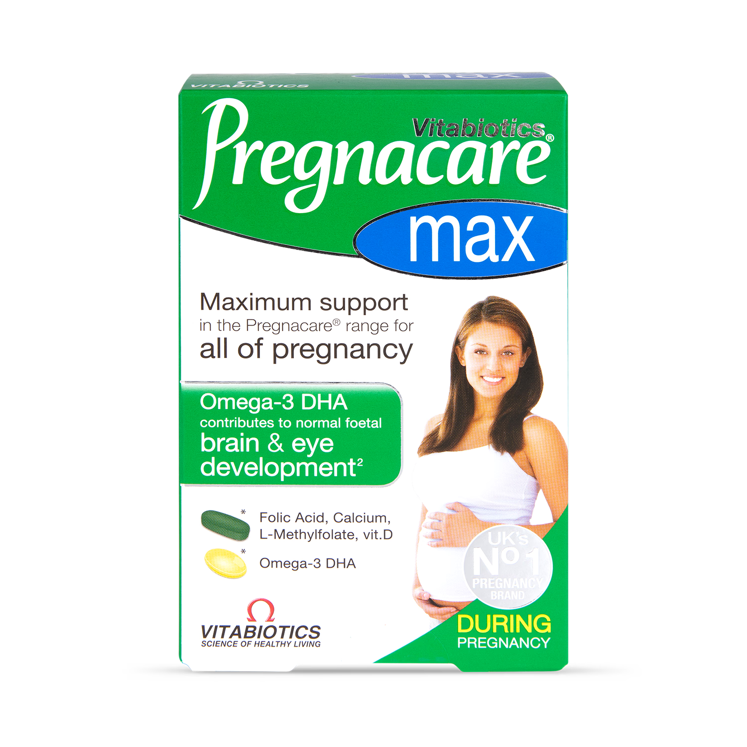 Vitabiotics Pregnacare Max Multivitamin 84 Capsules (British brand)