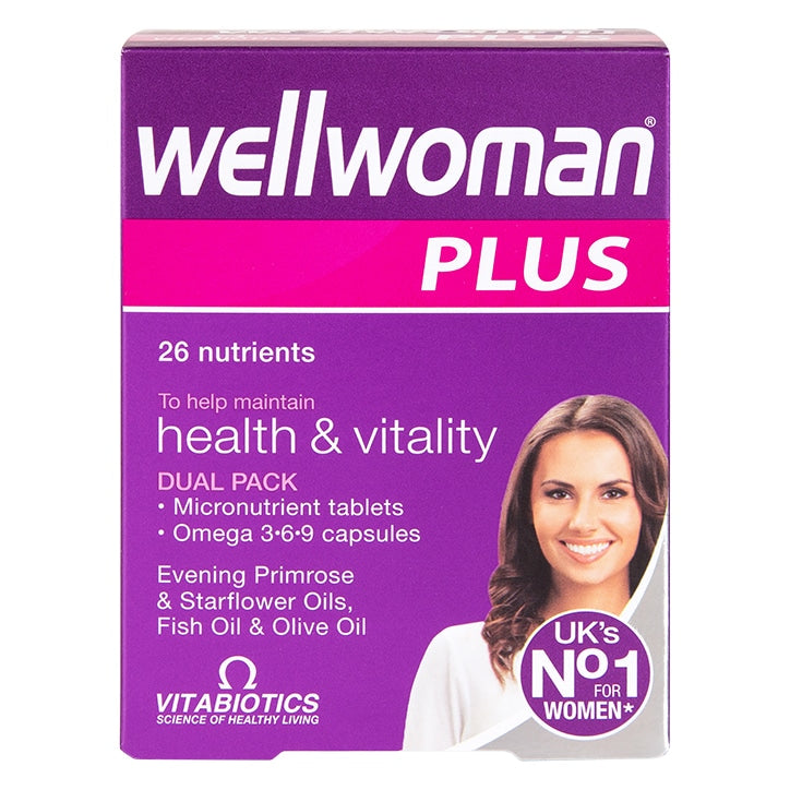 Vitabiotics Wellwoman Plus Omega 369 56 Tablets GOODS Holland&Barrett   