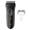 Braun Series 3+ electric shaver 3000S grey - British product