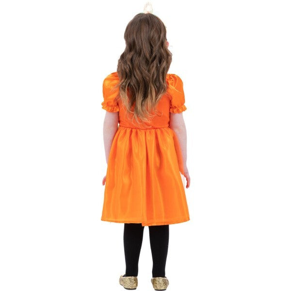 Smiffys pumpkin costume dress and headband (British brand)