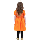 Smiffys pumpkin costume dress and headband (British brand)