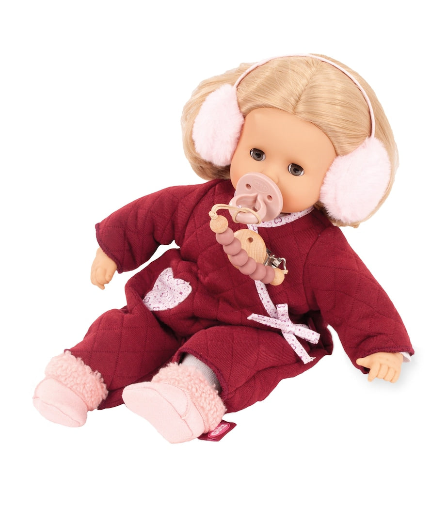 GÖTZ Muffin Jubilee doll in royal red outfit, UK version