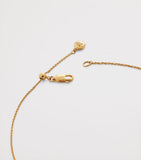 Monica Vinader gold vermeil fine chain necklace 43cm (British brand)