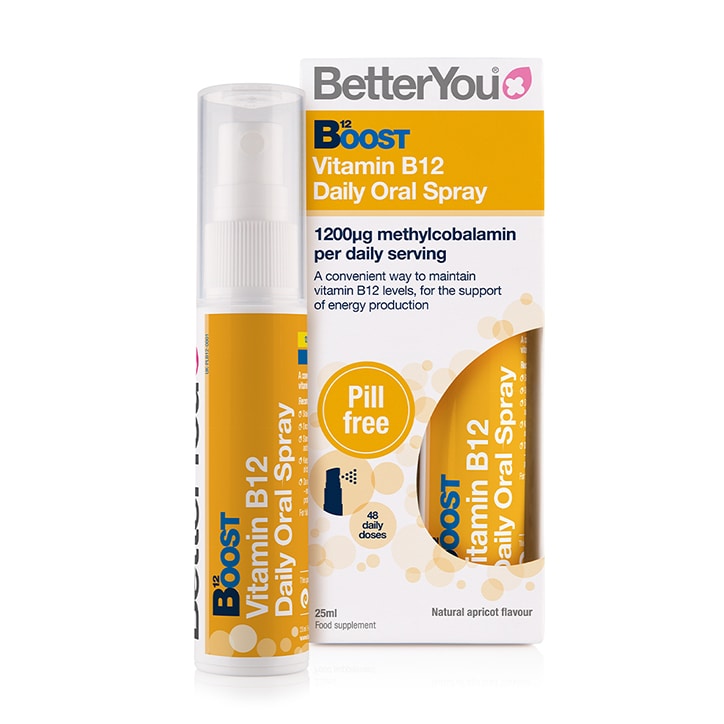 BetterYou Boost Daily Vitamins B12 Oral spray - 25ml GOODS Holland&Barrett   