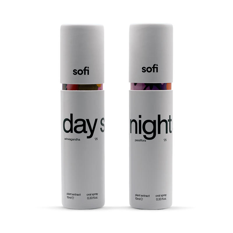 sofi night+day oral spray duo 20ml - British product