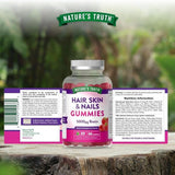 Nature's Truth Hair Skin Nails Gummies 60 Count, UK version