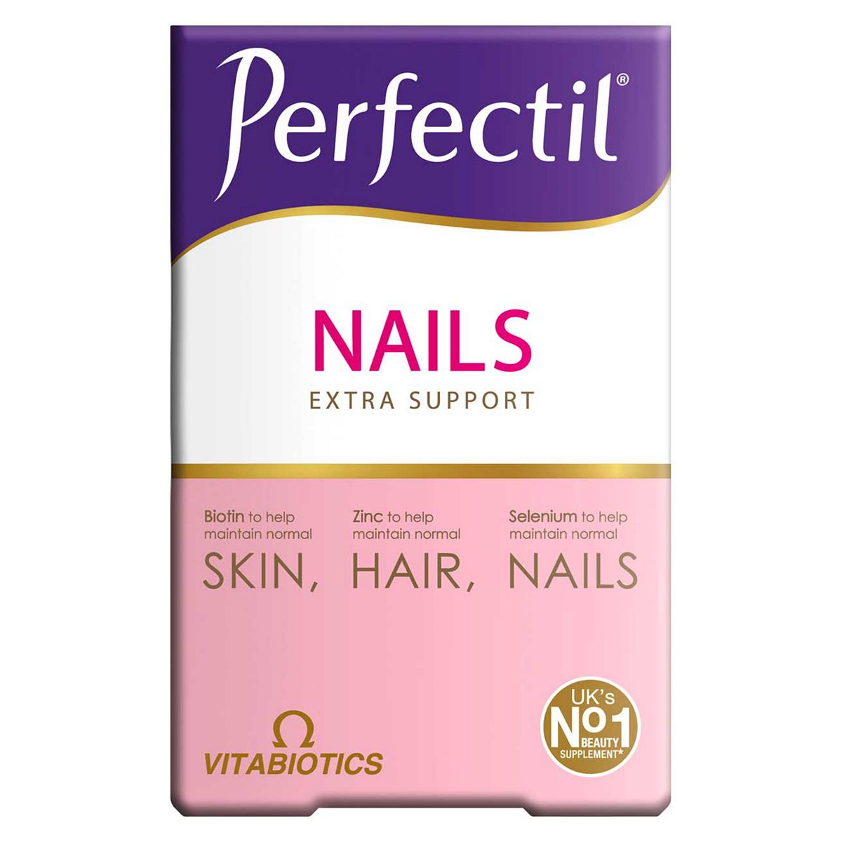 Vitabiotics Perfectil Plus Nails - 60 Tablets Vitamins, Minerals & Supplements Boots   