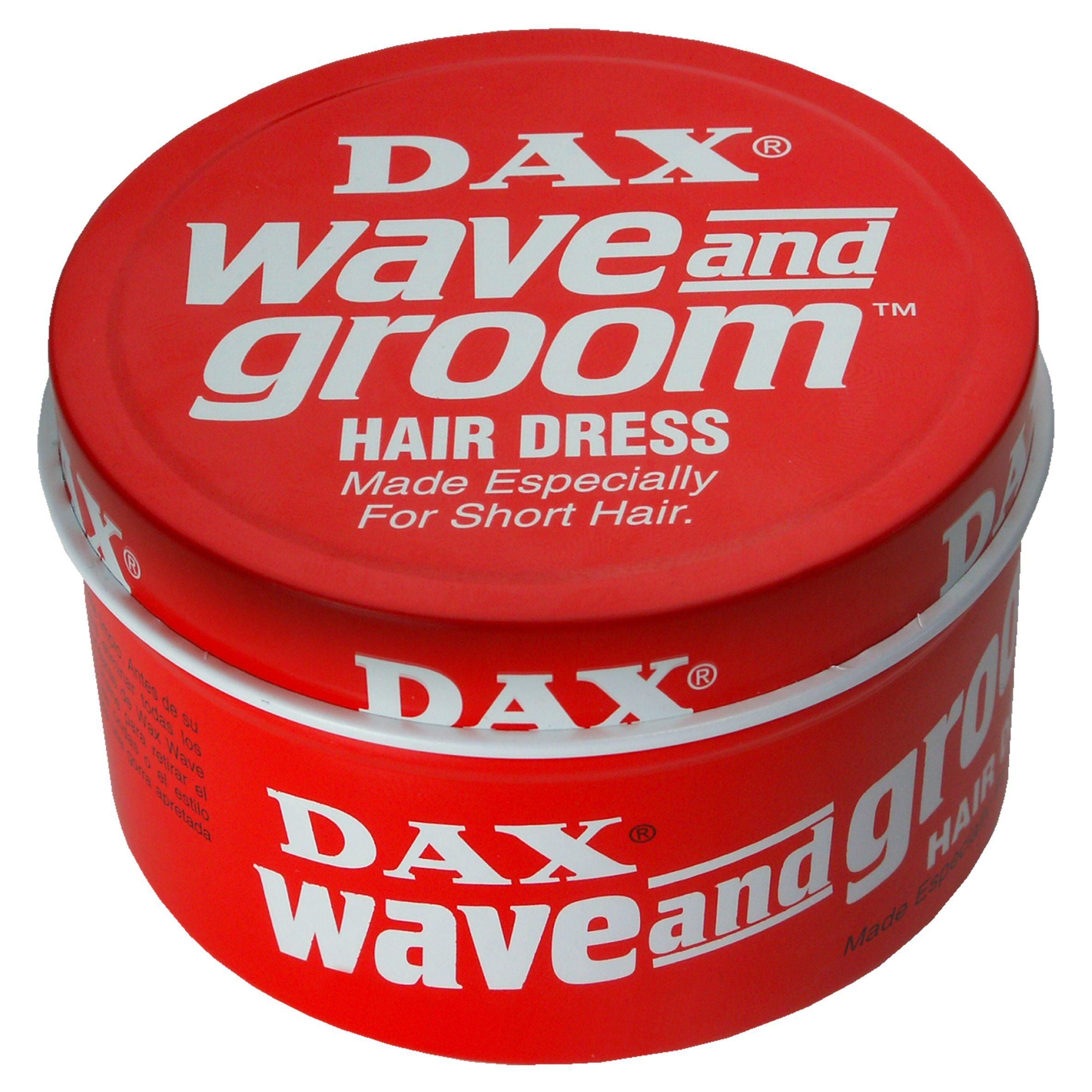 Dax Wave & Groom Hair Wax for Short Hair, Red 99g hair Sainsburys   