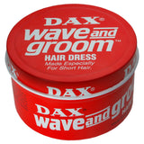 Dax Wave & Groom Hair Wax for Short Hair, Red 99g hair Sainsburys   