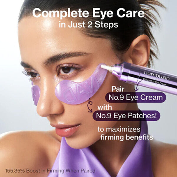 Numbuzin No.9 NAD+ retinol volumetox eye cream - British product