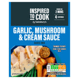 Sainsbury's Garlic, Mushroom & Cream Sauce Mix, Inspired to Cook 26g GOODS Sainsburys   