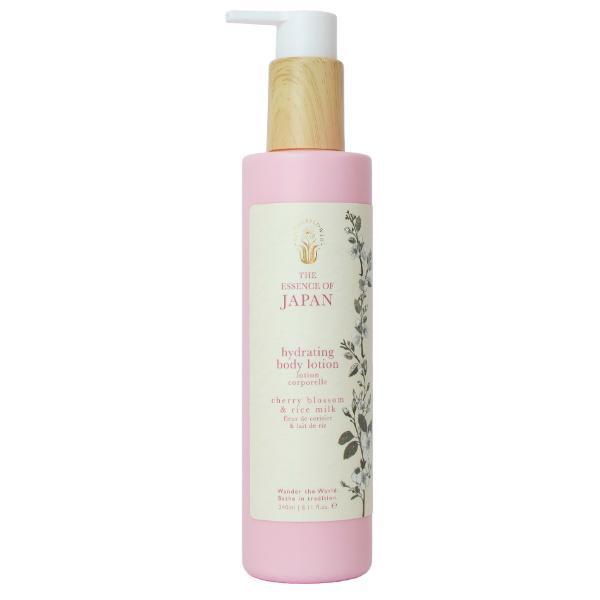 Wanderflower Essence of Japan body lotion 240ml, UK version