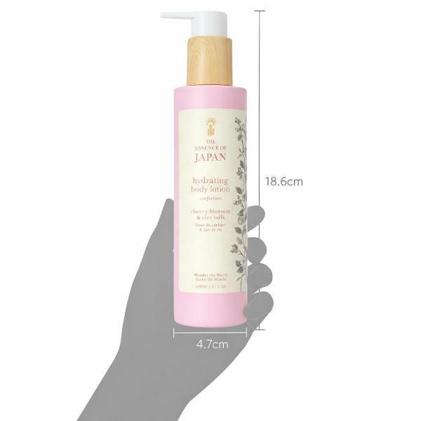 Wanderflower Essence of Japan body lotion 240ml, UK version