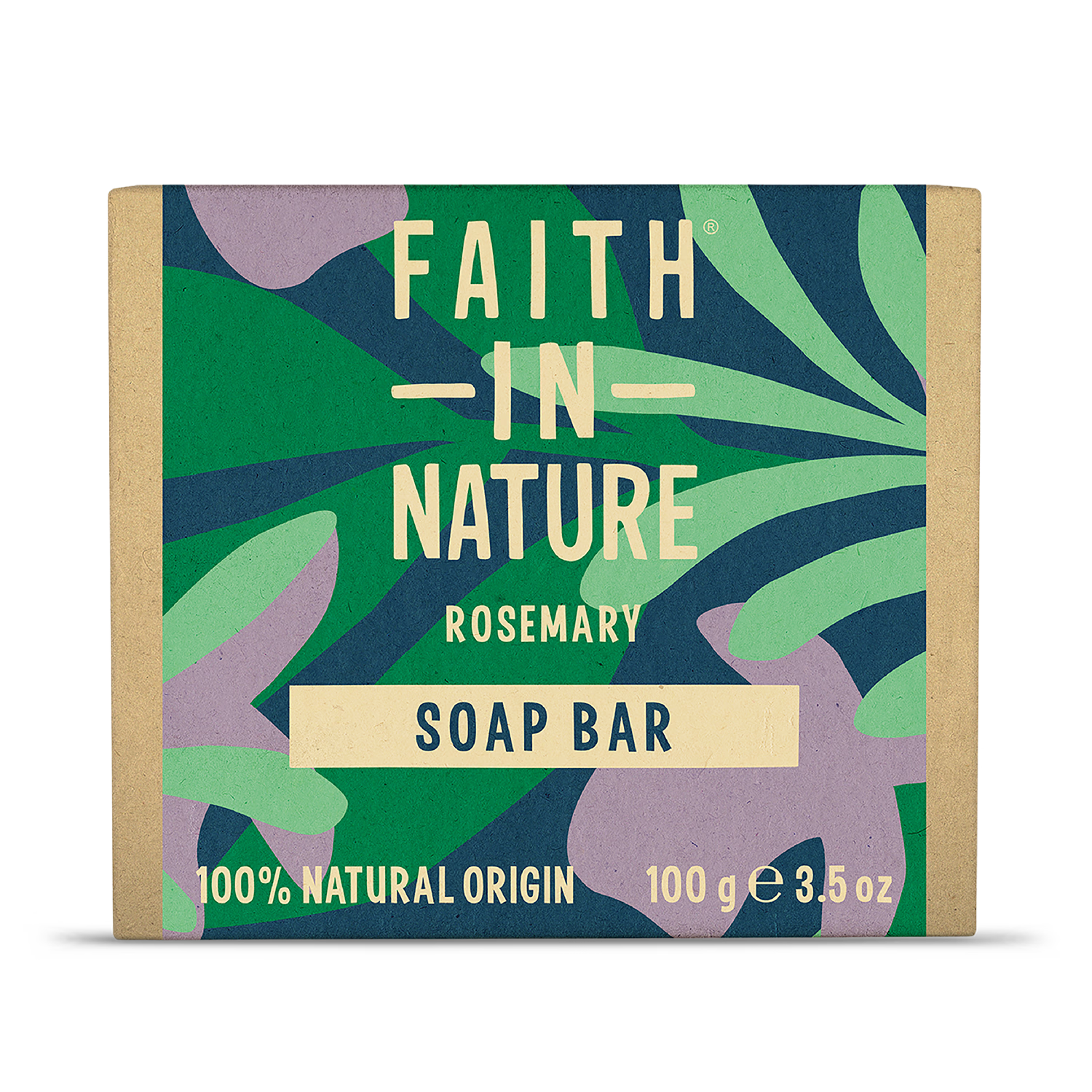 Faith In Nature Rosemary Soap Bar 100g - British product