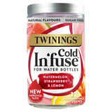 Twinings Cold In’fuse Watermelon, Strawberry & Lemon, 12 Infusers All tea Sainsburys   