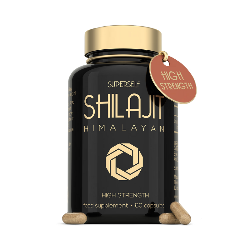 SuperSelf Himalayan shilajit supplement 60 capsules - British product
