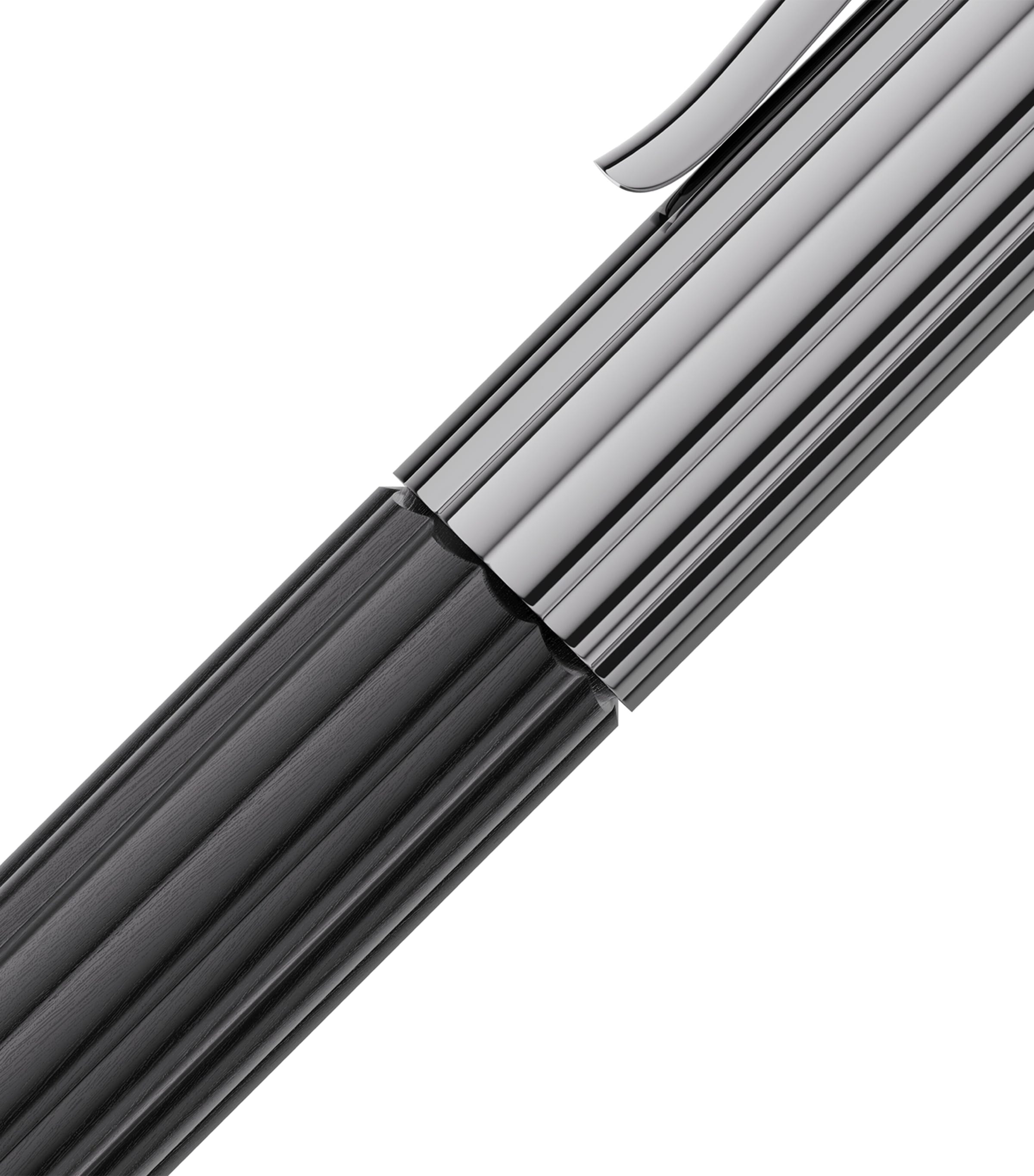 Graf von Faber-Castell Ebony Wood Bloom ballpoint pen, UK version