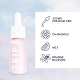 TRIP Orange Blossom & Chamomile CBD Oil 300mg 15ml VARER Holland&Barrett