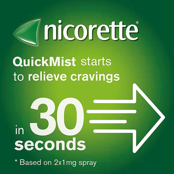 Nicorette® QuickMist 1mg Mouthspray Duo (Stop Smoking) GOODS Superdrug   