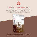 PhD plant protein powder Belgian chocolate 500g (British brand)