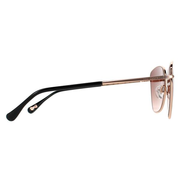 Ted Baker Ariel women's sunglasses rose gold gradient, UK version