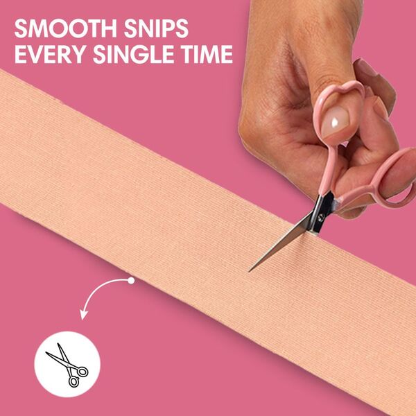 Booby Tape heart shaped scissors for cutting breast lifting tape - British product
