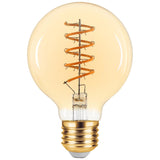 Sainsbury's Home Spiral Filament G80 Small Globe 4.5W ES Light Bulb GOODS Sainsburys   