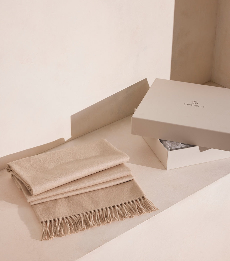 Soho Home alpaca wool Maria throw, UK version