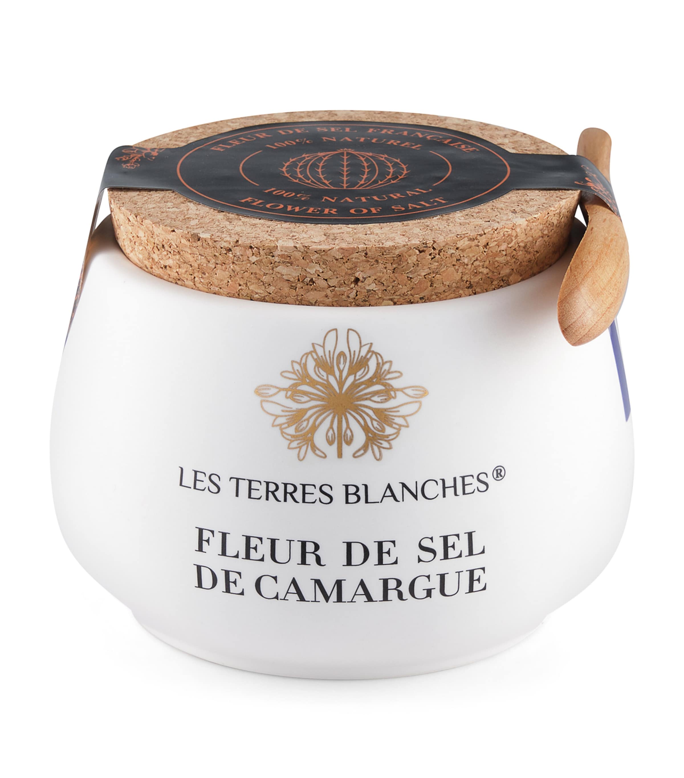 Les Terres Blanches Fleur de Sel Camargue sea salt 100g, UK version