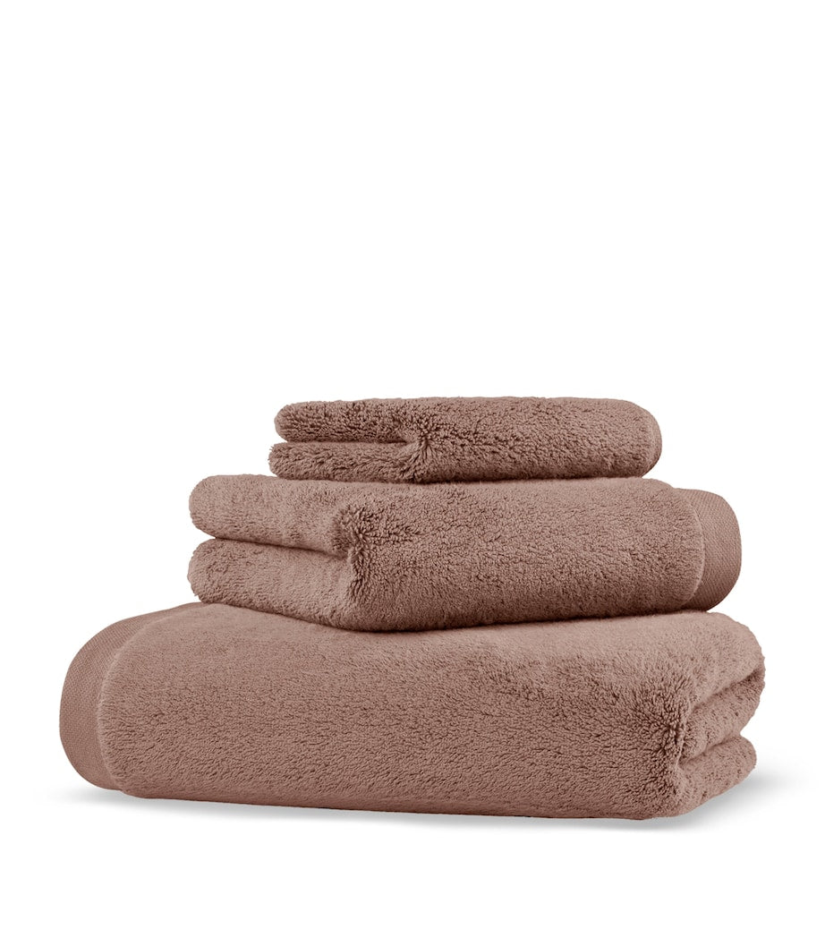 Hamam organic cotton face cloth 30x40cm - British product