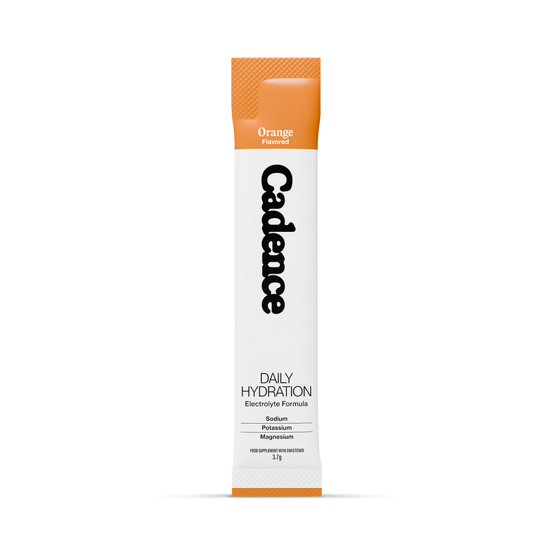 Cadence orange hydration sachets 30 pack, UK version