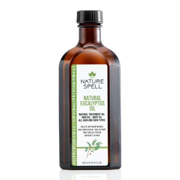 Nature Spell Eucalyptus Oil for hair and skin 150ml, imported from the UK