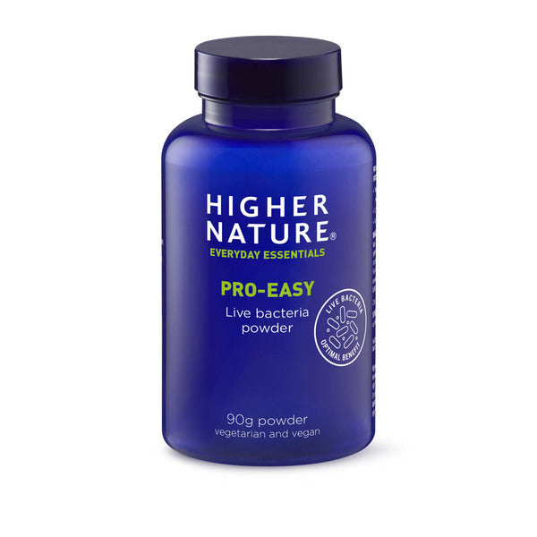 Higher Nature Pro-Easy probiotic powder 90g, UK version