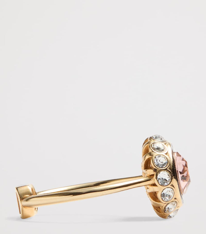 Valentino Garavani crystal VLogo signature ring, UK version