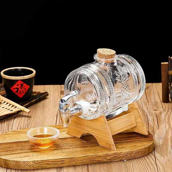 Leaper drink dispenser retro barrel 1000ml - British product