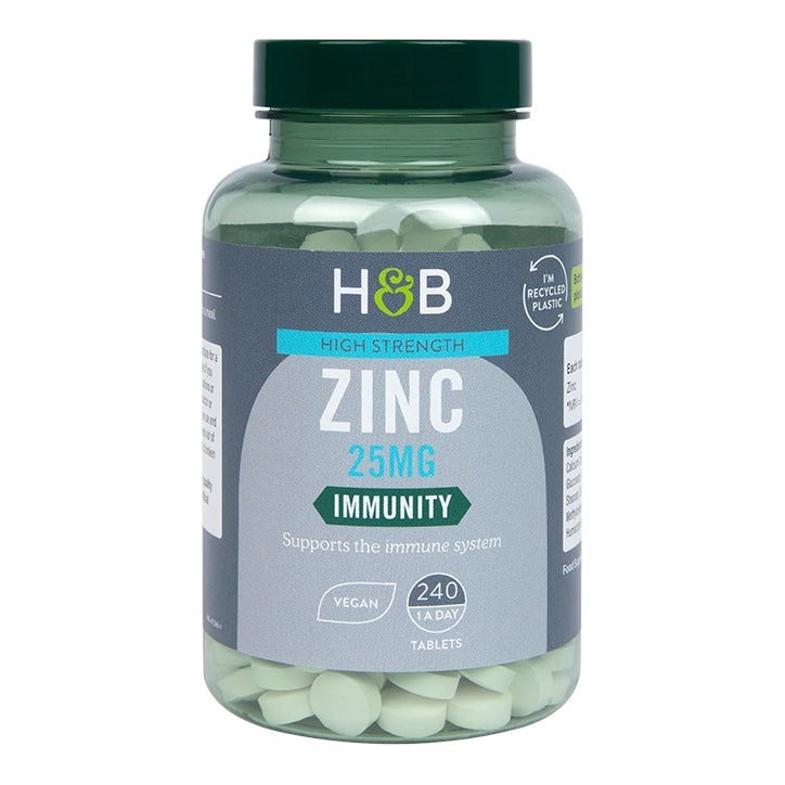 Holland & Barrett Zinc 25mg 240 Tablets GOODS Holland&Barrett   