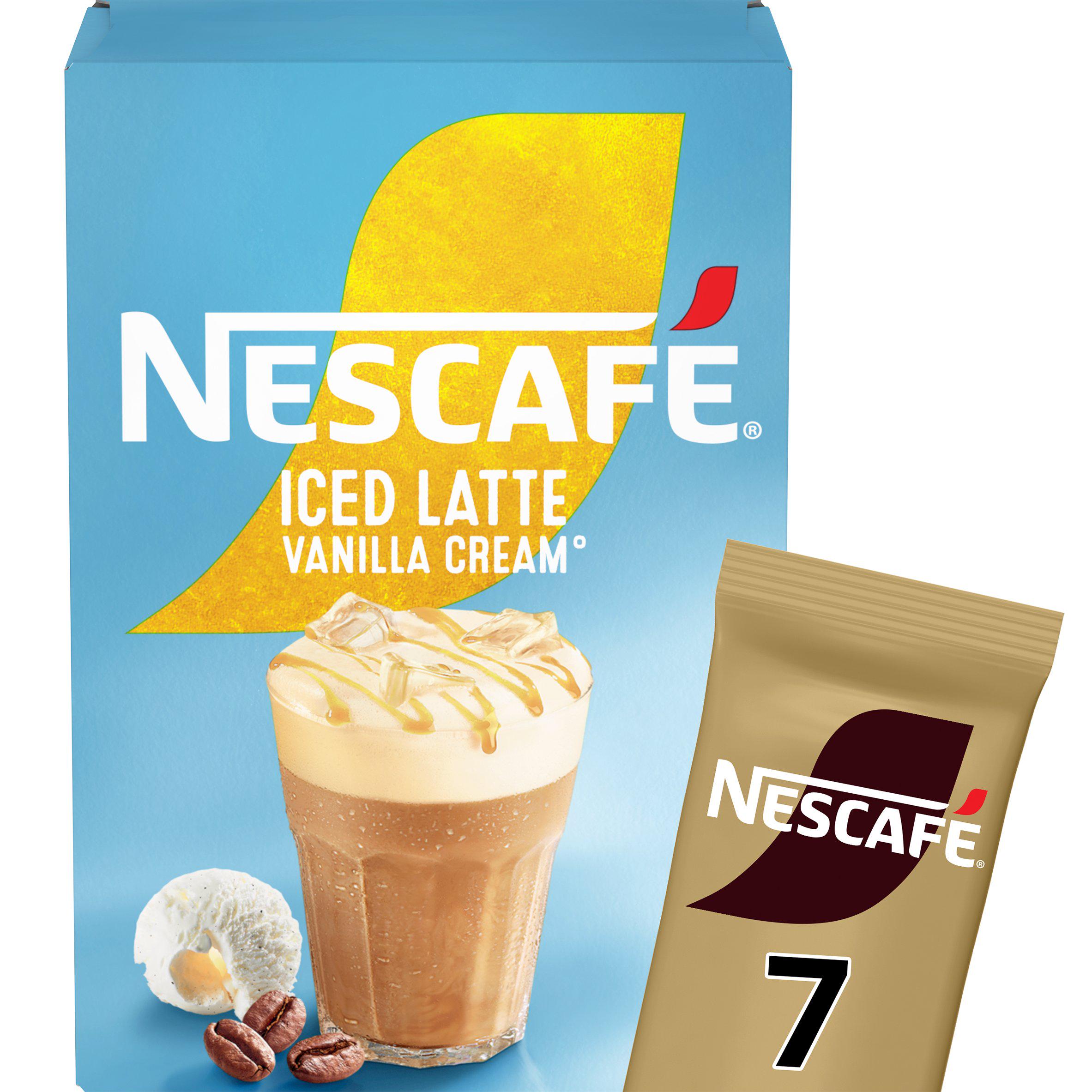 Nescafé Gold Iced Latte Vanilla Cream 7x15g GOODS Sainsburys   