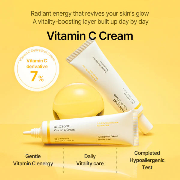 Mixsoon Vitamin C cream 30ml, UK version