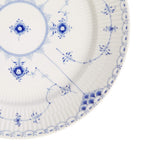 Royal Copenhagen Blue Fluted Half Lace plate 27cm, imported from the UK