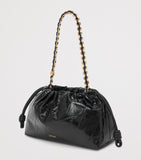 LOEWE medium eel leather Flamenco clutch bag, UK version