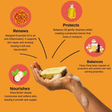 Saabuni Marigold soap bar 90g, UK version