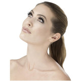 Fever Flutter false eyelashes black with glue - British product