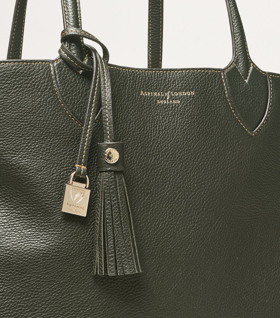 Aspinal of London Leather Hudson Tote Bag, UK version