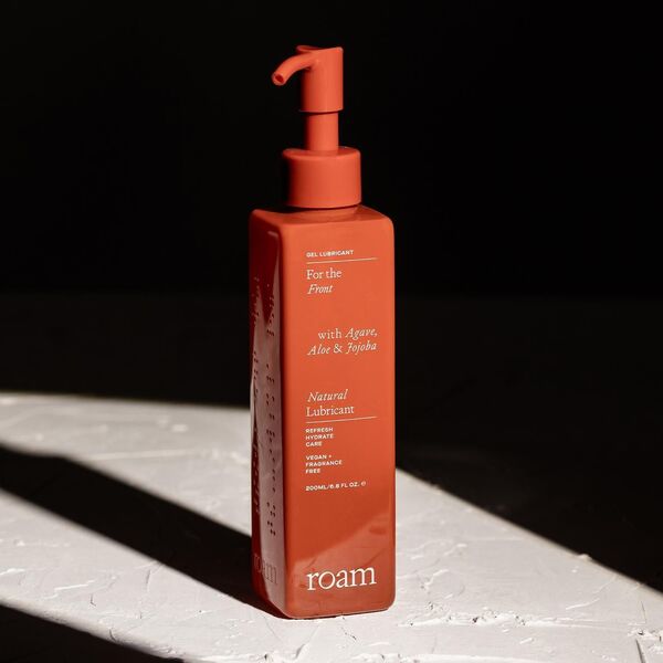 Roam lubricant natural vegan water based sensitive skin 200ml, UK version
