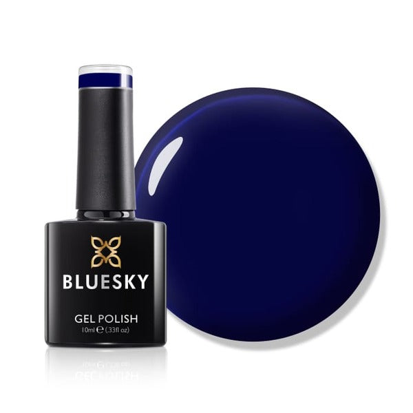 Bluesky Gel Polish Your Point Of View midnight blue - British product